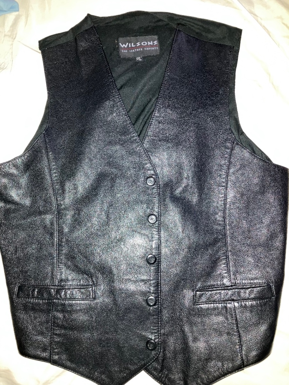 Leather vest